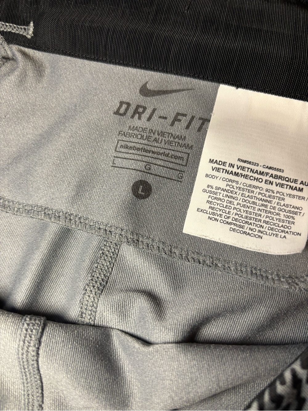 Nike Black Leggings - Picture 3 of 6